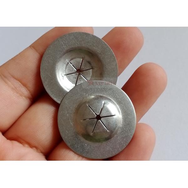 25mm Round Flat Self Locking Washers Used In Conjunction With Stainless Steel Lacing Anchors