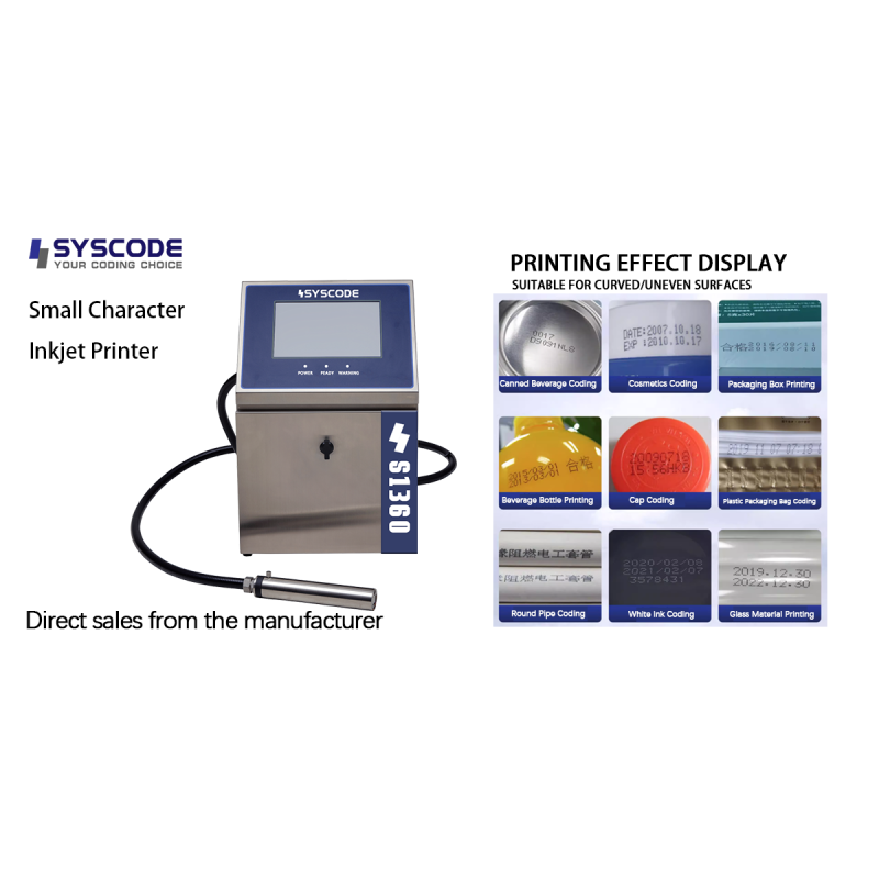 CIJ Printer - High-Protection Industrial Coding Solution for Dairy Industry. Featuring IP55/IP66 stainless steel housing, 12-month maintenance cycle,