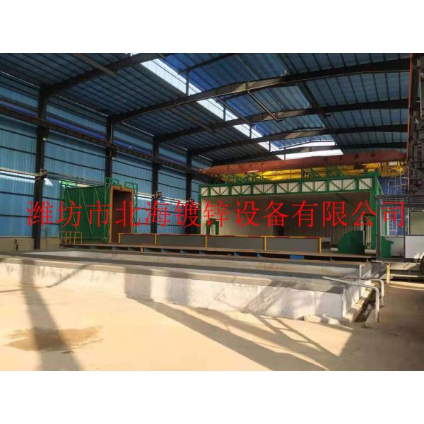 Hot Dip Galvanizing Production Line Enclosed Pickling Workshop