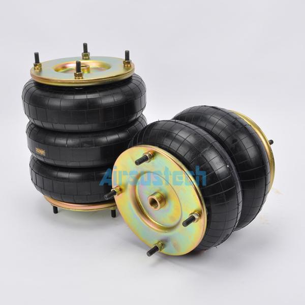 W01-R58-4091 WO1R584091 Industrial Air Springs Triple Convoluted Rubber Shocks 8pcs M10 Studs