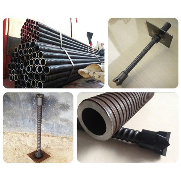 Hollow Grouted Self Drilling Tunnel Rock Bolt Mining Anchor Bolt