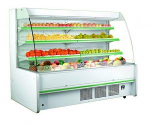 Quality Three Shelves Cooler Multideck Open Display Refrigerator R404 / R22 Refrigerant for sale