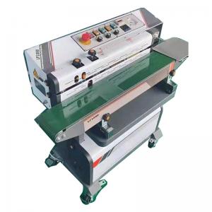 Quality With Nitrogen Filling Tea Potato Chips Bag Sealing Machine for sale
