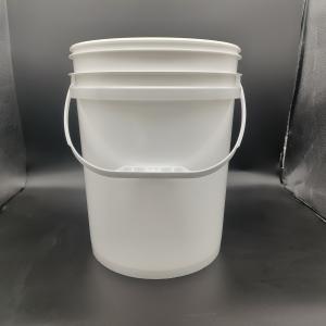 China Household PP Plastic Bucket Heat Resistant PP Utility Bucket With Snap On Lid on sale