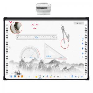 China Electronic DTV Optical Interactive Whiteboard 2 Touch Points on sale