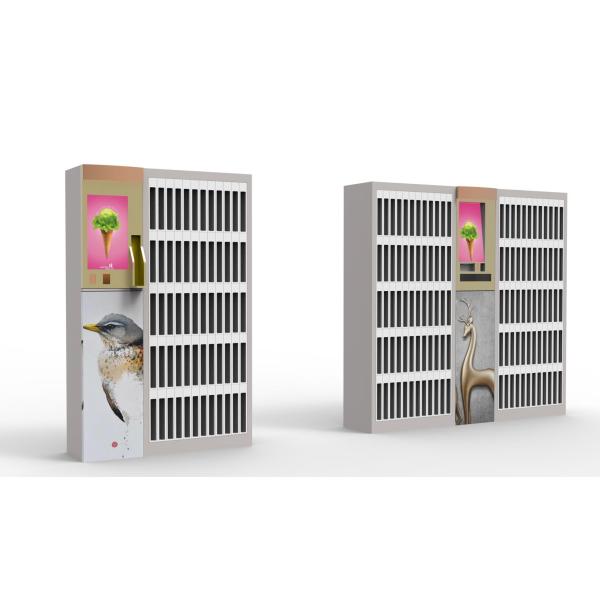 Semi-Outdoor Library Combo Industrial Vending Solutions RFID Access