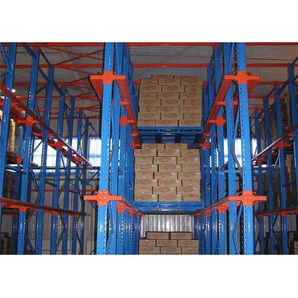 Cold Room Heavy Duty Drive In Pallet Racking 1000-5000kgs Powder Coated
