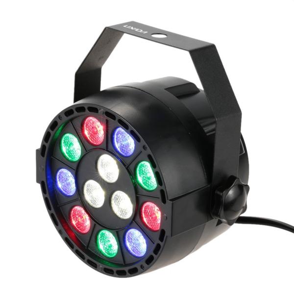 DMX-512 LED RGBW Stage Light PAR Lighting Strobe Professional 8 Channel Party Disco Show AC 90-240V