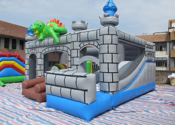 Buy Medium Size Kids Inflatable Bouncer Castle Style For Kindergarten KP-D014 at wholesale prices