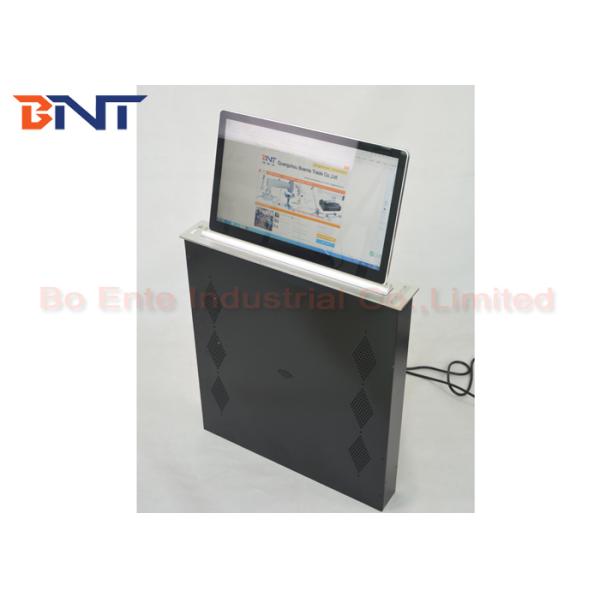 Aluminum alloy LED / LCD Monitor Screen Lift with Conference Microphone System