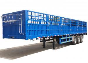Quality Curb Weight 6.2T Stake Semi Trailer 12R22.5 Fence Cargo Trailer for sale