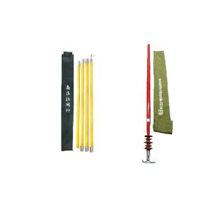 Quality 3-10m Telescopic Fiberglass Electrical Hot Stick / High Voltage Insulating Switch Rod for sale