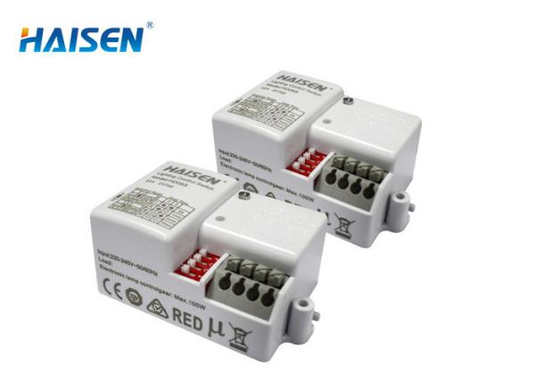 Buy Compact Design DIP Switch Control Setting Microwave Motion Sensor at wholesale prices
