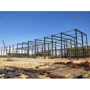 Custom Size Prefabricated Steel Structures Warehouse Building For Storage