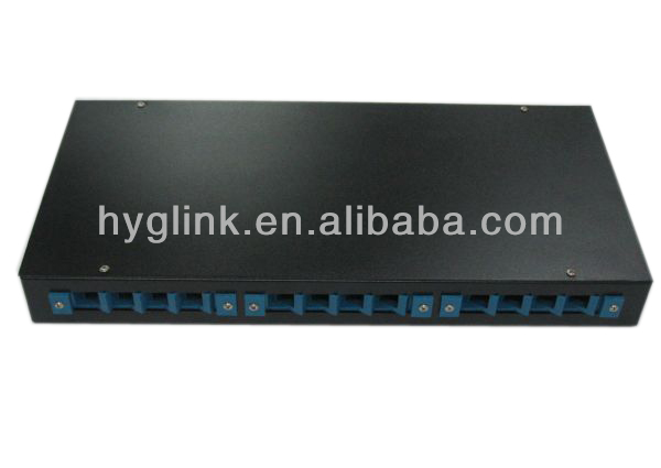 ODF 1U SMA Slider Fiber Optic Patch Panel 8 Port 12 Port