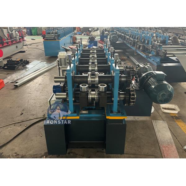 Upright rack C type pallet beam roll forming machine for India Automatic Goods sheft roll forming machine