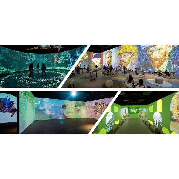 7000 Lumens Large Venue Short Throw Laser Projector Laser Projector Built In 16W Speaker