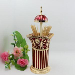 China Shinny Gifts Fashion creative household Table Decoration Toothpick Holder on sale