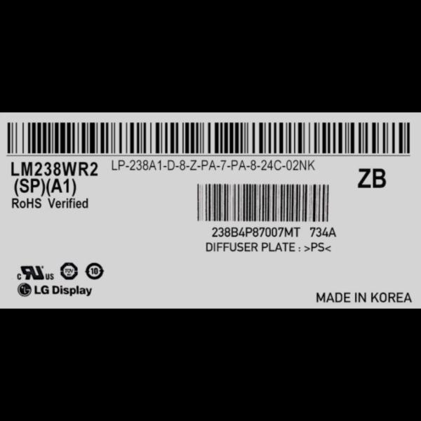LM238WR2-SPA1 LG Display 23.8" 3840(RGB)×2160 300 cd/m² INDUSTRIAL LCD DISPLAY