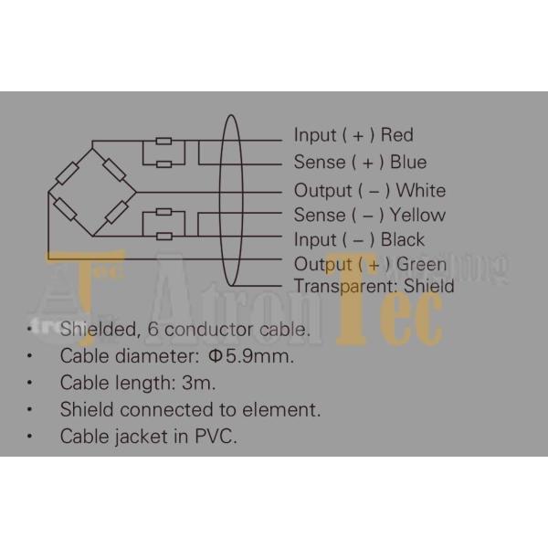 Aluminium Alloy Single Point Load Cell , L6G Platform Load Cell Colorless Anodized
