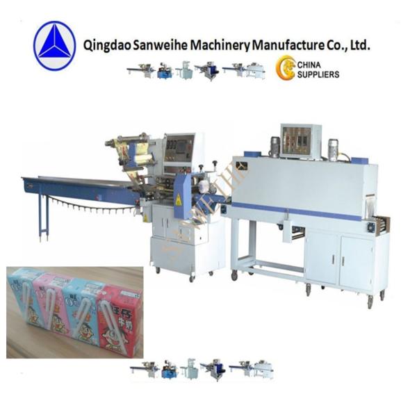 Milk Shrink Wrap Packing Machine Swd 2500 Tetra Pak Shrink Packaging Machine