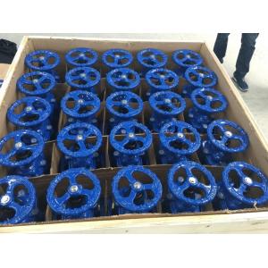 DIN3352 resilient seal cast iron PN16 gate valve