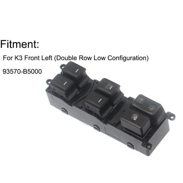 Front LH Hyundai Electric Window Switch K3 Double Row Window Lifter Switch