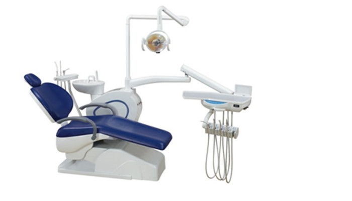 China 220v 50 HZ Ergonomic Dental Chair , High Complete Dental Tool Dental Clinic Instrument on sale