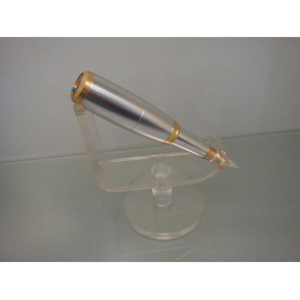 Golden Permanent Makeup Tattoo Eyebrow Pen Machine Various Length Needles