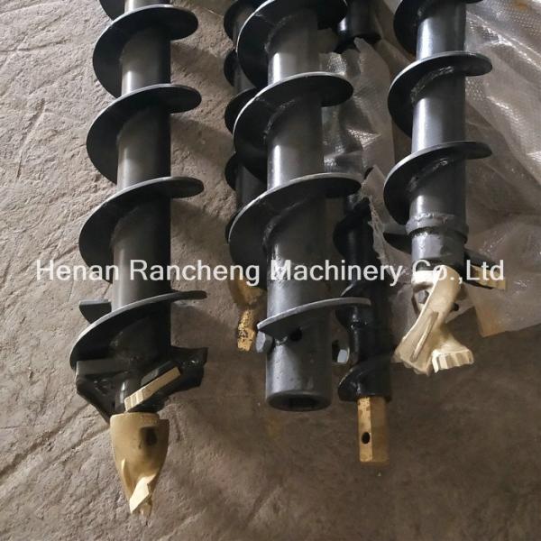 Spiral Drill Rod / Auger Drill Pipe For Water Drilling And Gas Coal Mine Exploring