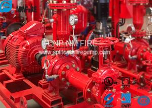 Quality UL Listed Electric Motor Driven Fire Pump End Suction Pump Sets 47.7kw Max Shaft Power for sale