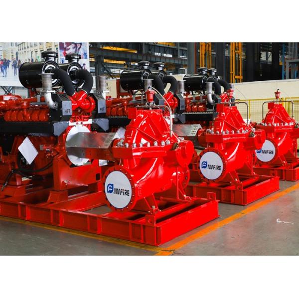NMFIRE Two Stages Horizontal Split Case Diesel Engine Driven Fire Pump