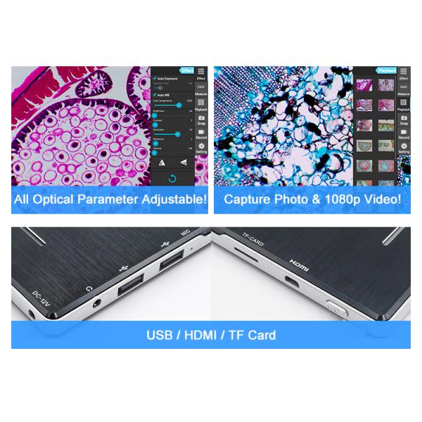 1000X 5.0M Resolution 9.7" Portable Lcd Digital Microscope