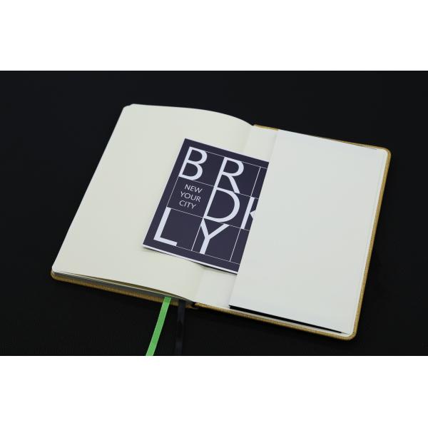 Back Pocket Custom Journal Notebook A5 Pu Cover Ruled Hardcover For Writing Week Plan