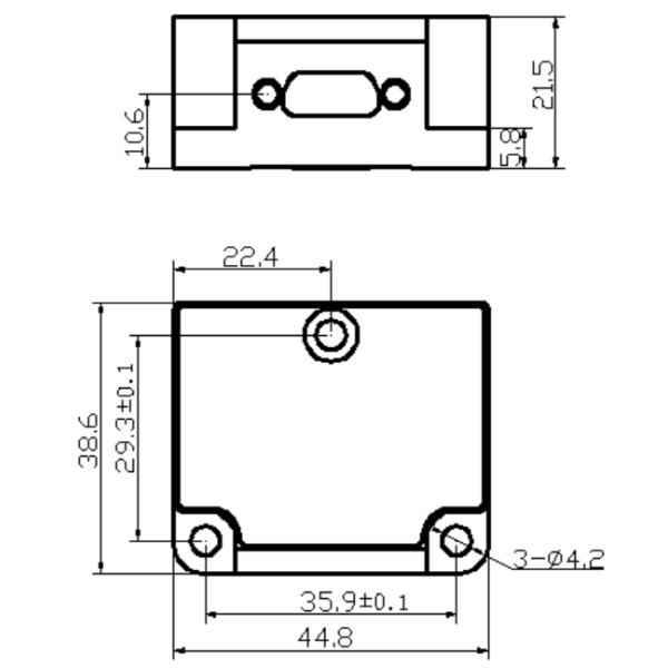 High Bandwidth 3 Axis Mems Gyroscope Reliable MEMS Inertial Sensor For Navigation