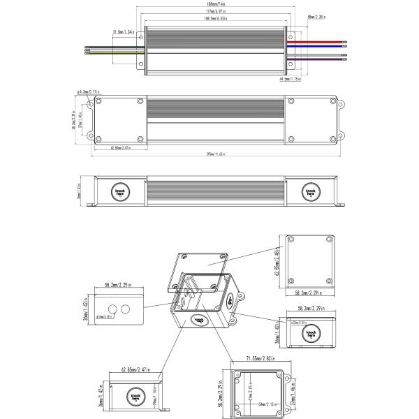 Waterproof 12v 150w Led Power Transformer 12v 150w Ac/dc Led Power 12v150w Waterproof Triac Dimming Led Switching Power Supply