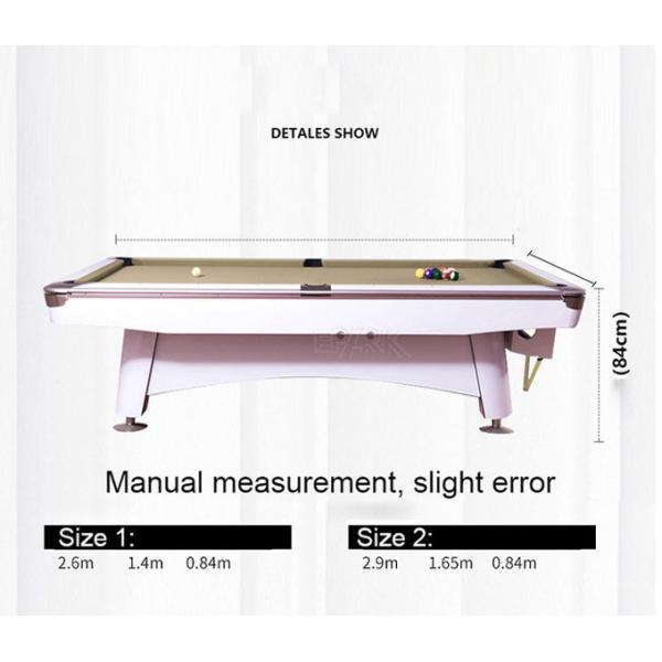 American Billiards Pool Table 9FT Fancy Nine Ball Table Game