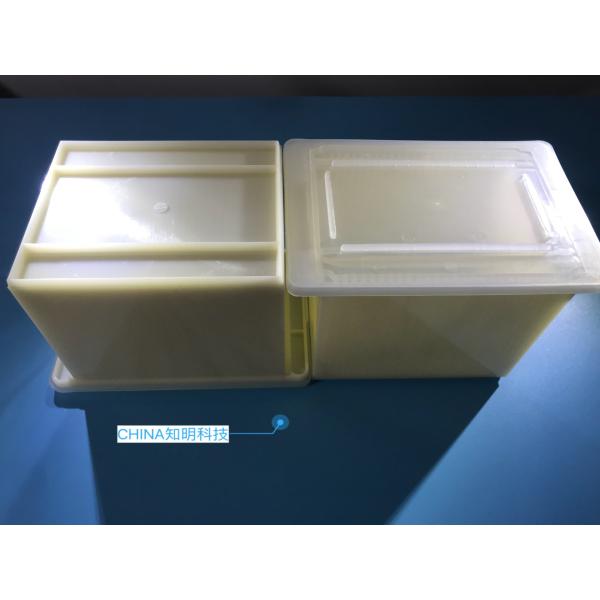 2inch 3inch 4inch PP Wafer Carrier Box For Square Wafer Substrates