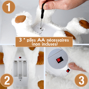 9.8'' Interactive Stuffed Puppy Walking barking singing