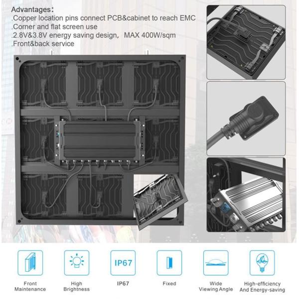 P6.67mm Front Service LED Screen