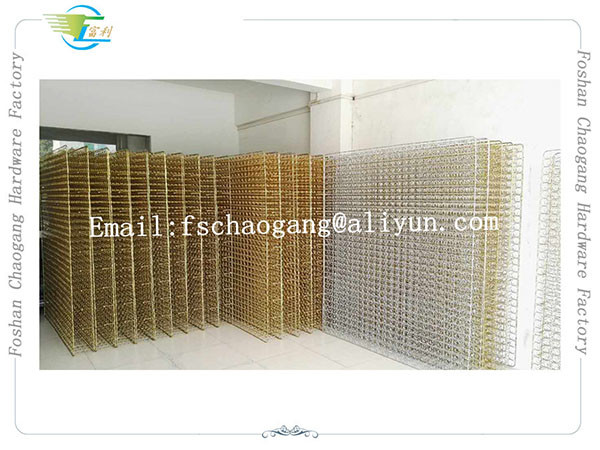 Electroplate Golden Bonnell Spring System Any Size Available Flat Packing