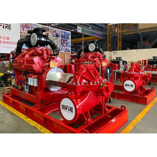 2500GPM Diesel Engine Split Case Centrifugal Pump For Fire Fighting System