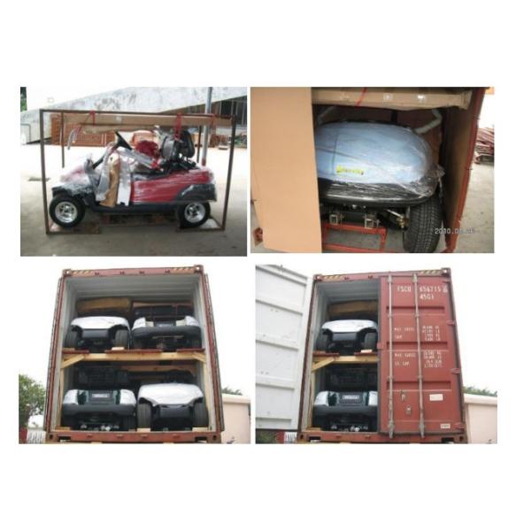 Professional 6 Person Electric Golf Carts With Comfortable Seats Multi Color Available