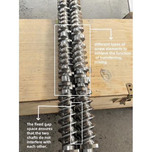 High Temperature Resistant Customizable Extruder Shaft with Nickel Chrome Tungsten Composite Liner for PEEK PVDF Production