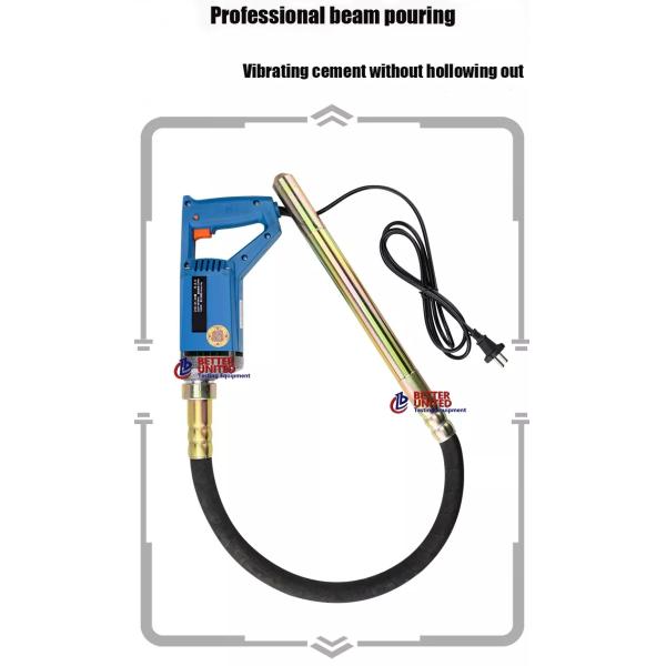 800W 200W Concrete Testing Machine Poker Vibrator Electric Operated