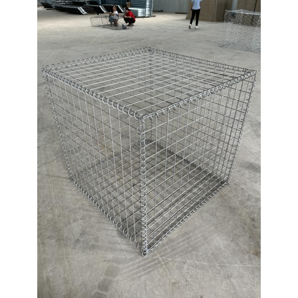 Hot Dip Galvanized Gabion Planter 6x2x1m with 50x50mm Mesh
