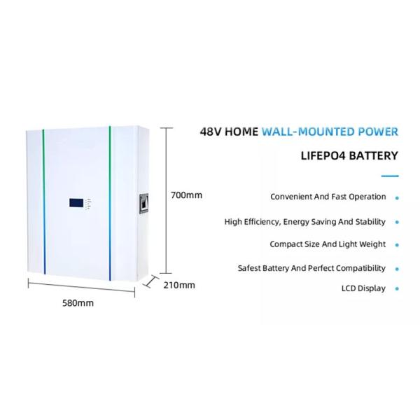 LiFePO4 Lithium Battery OEM ODM 10KWH 5KWH 48V Home Power Wall Lifepo4 Lithium Battery Solar Energy Storage System