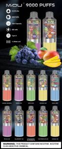 China MIOU 9000 18ml Disposable Vape E Liquid Pre Filled Variety Flavored on sale