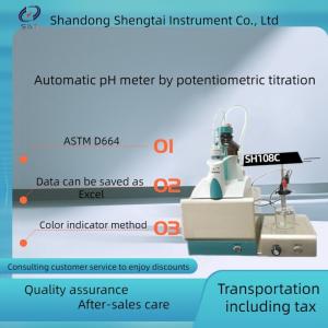 China Lab Test Instruments Acid Value Analyzer Potentiometric Titration Equivalent To ASTMD664 on sale