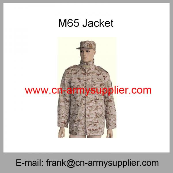 Buy Wholesale Cheap China Army Digital Desert Camouflage Military M65 Combat Jacket at wholesale prices